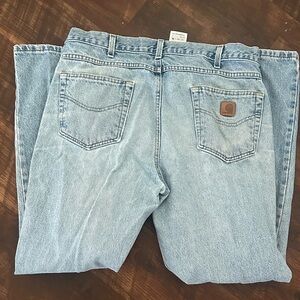 Carhartt Blue Relaxed Traditional Style Jeans Vintage Style 36x32